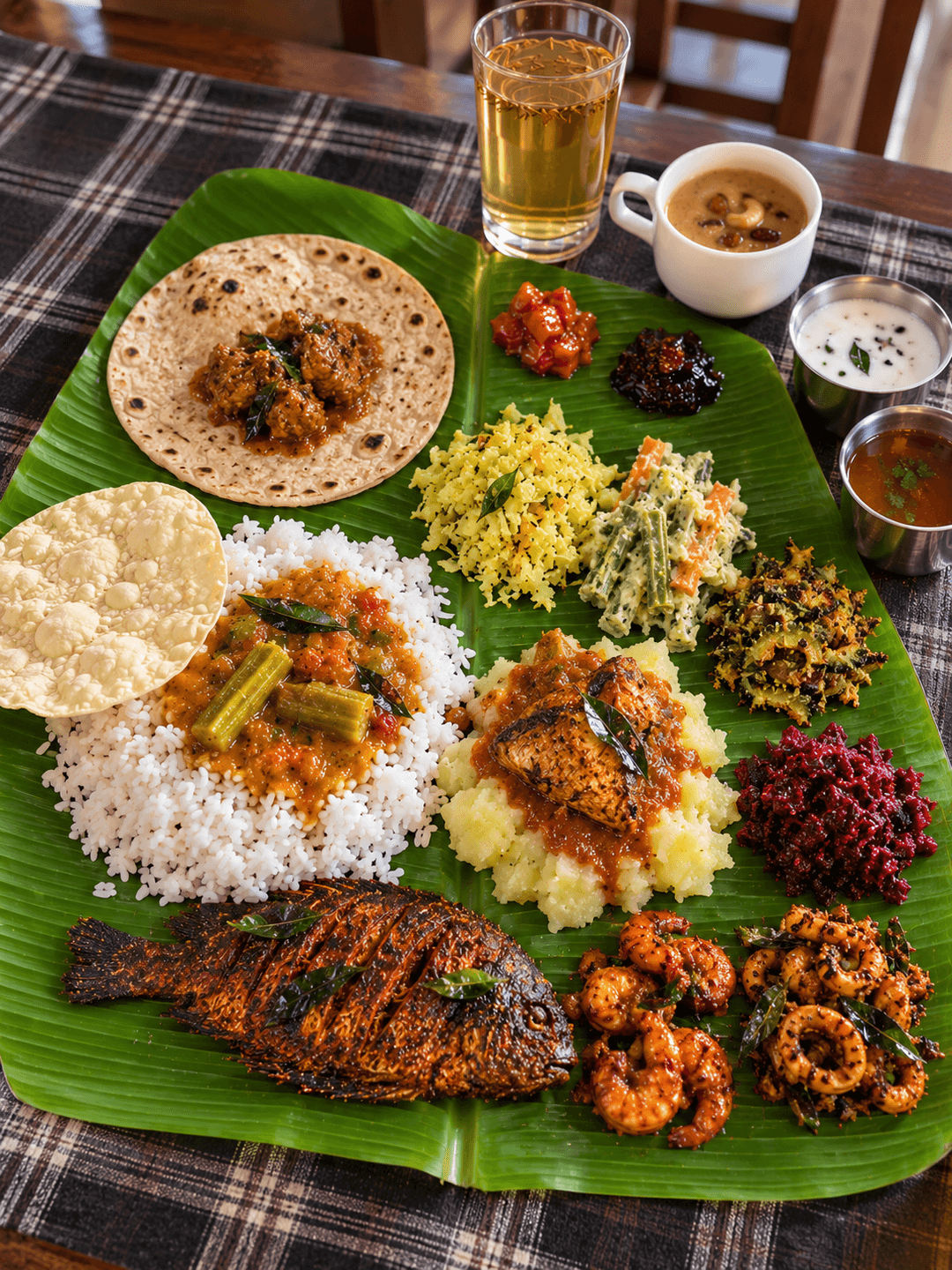 Traditional Kerala Dining